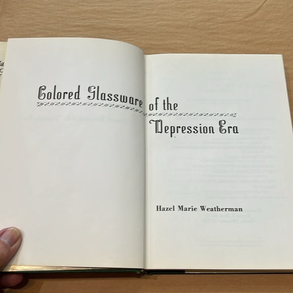 Colored Glassware of the Depression Era Book - Picture 11 of 12